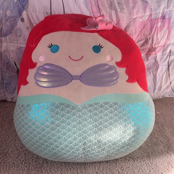 Disney Squishmallow|Little Mermaid Ariel - Picture 4 of 9